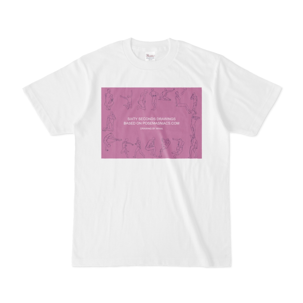 60秒ドローイングTシャツ94