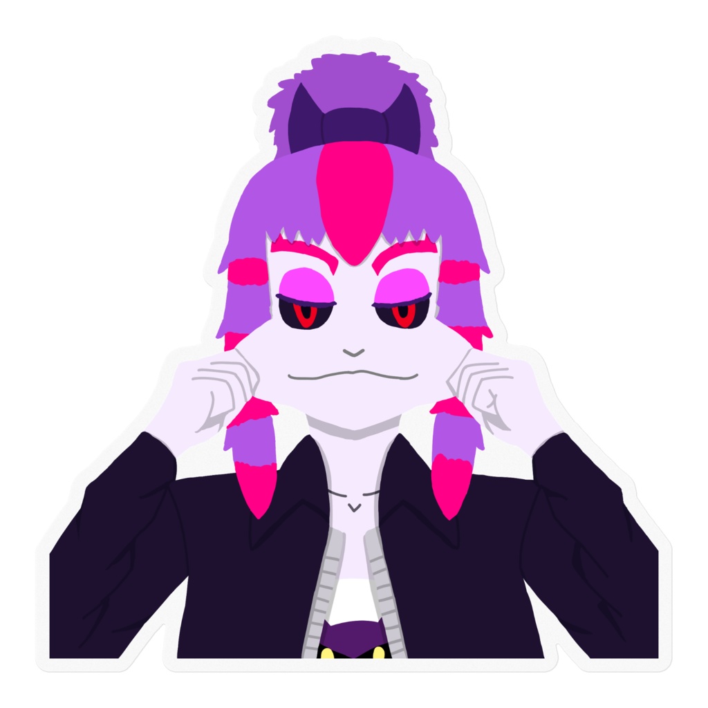 メタ子ステッカーその2