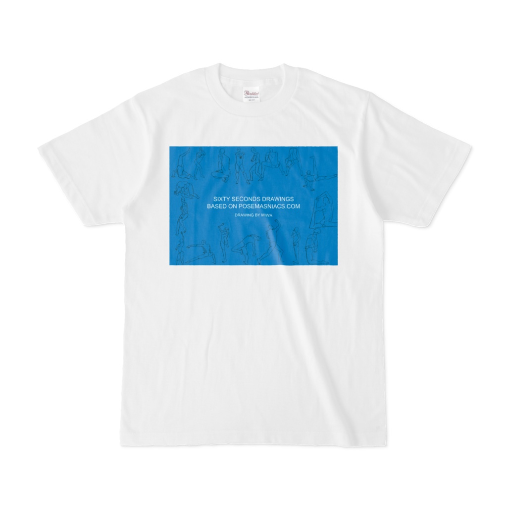 60秒ドローイングTシャツ96