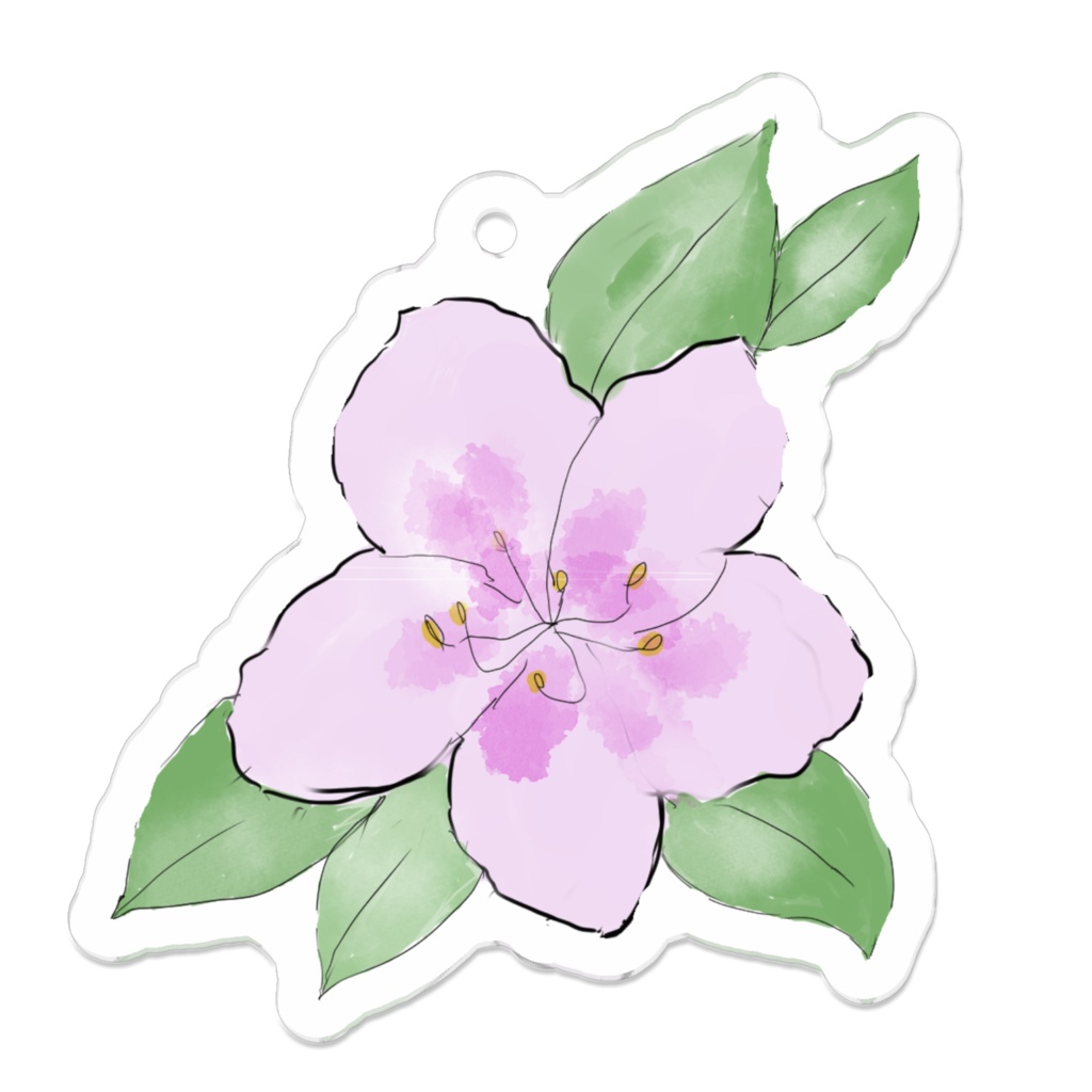 お花のキーホルダー