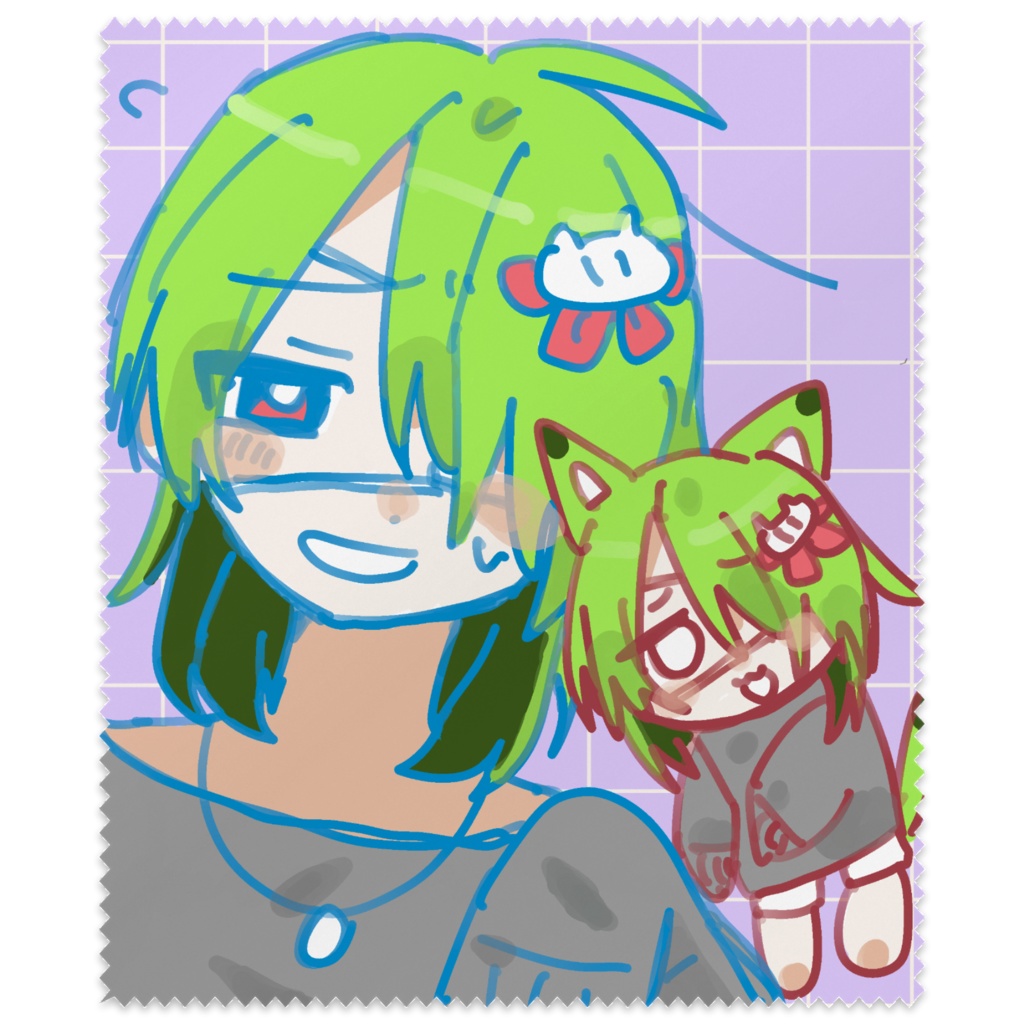 メカクレメガネ拭き