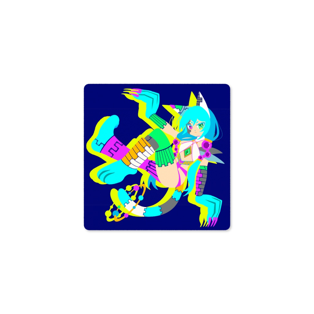 ねこロボットのプレイマット