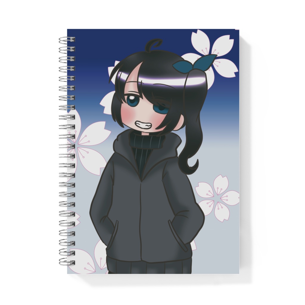 ハーフアップなリングノート