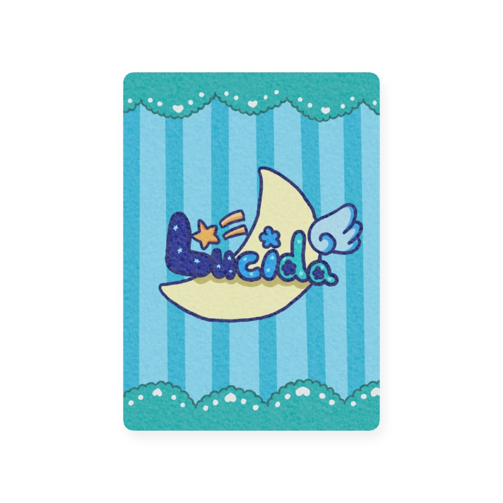 アイドル風キャラのオリジナルカード