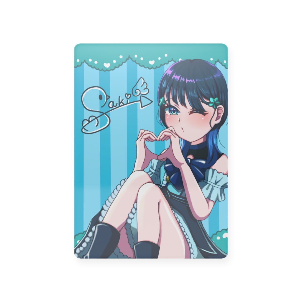 アイドル風キャラのオリジナルカード