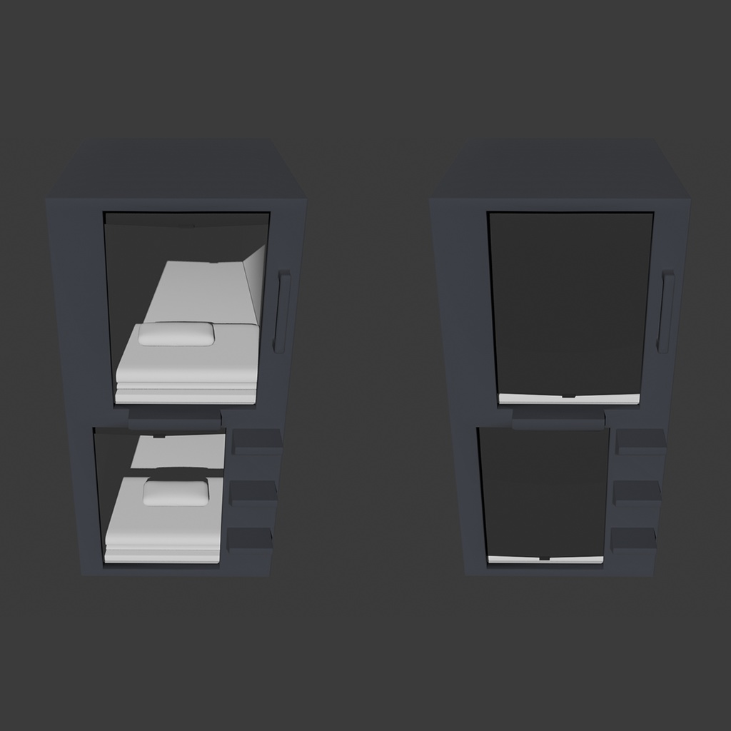 【3D】カプセルベッド