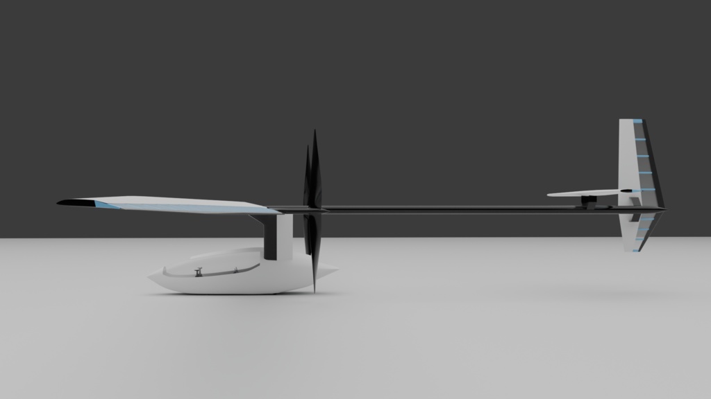 【3D】二人乗り人力飛行機