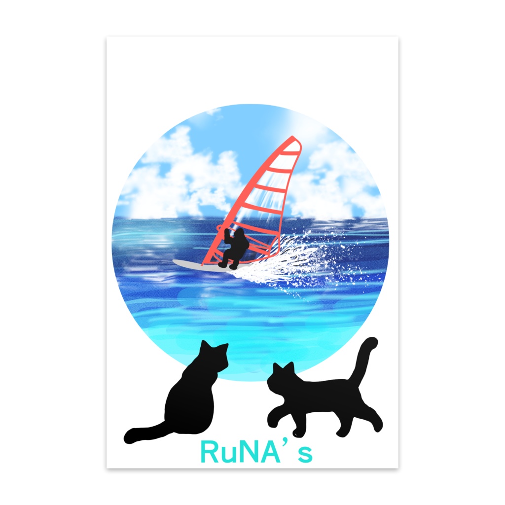 RuNA's ポストカード宮古ブルー