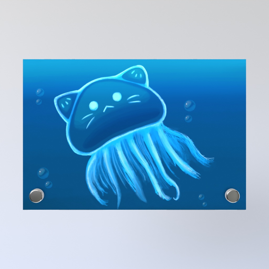 アクリルフォトパネル ニャンクラゲ
