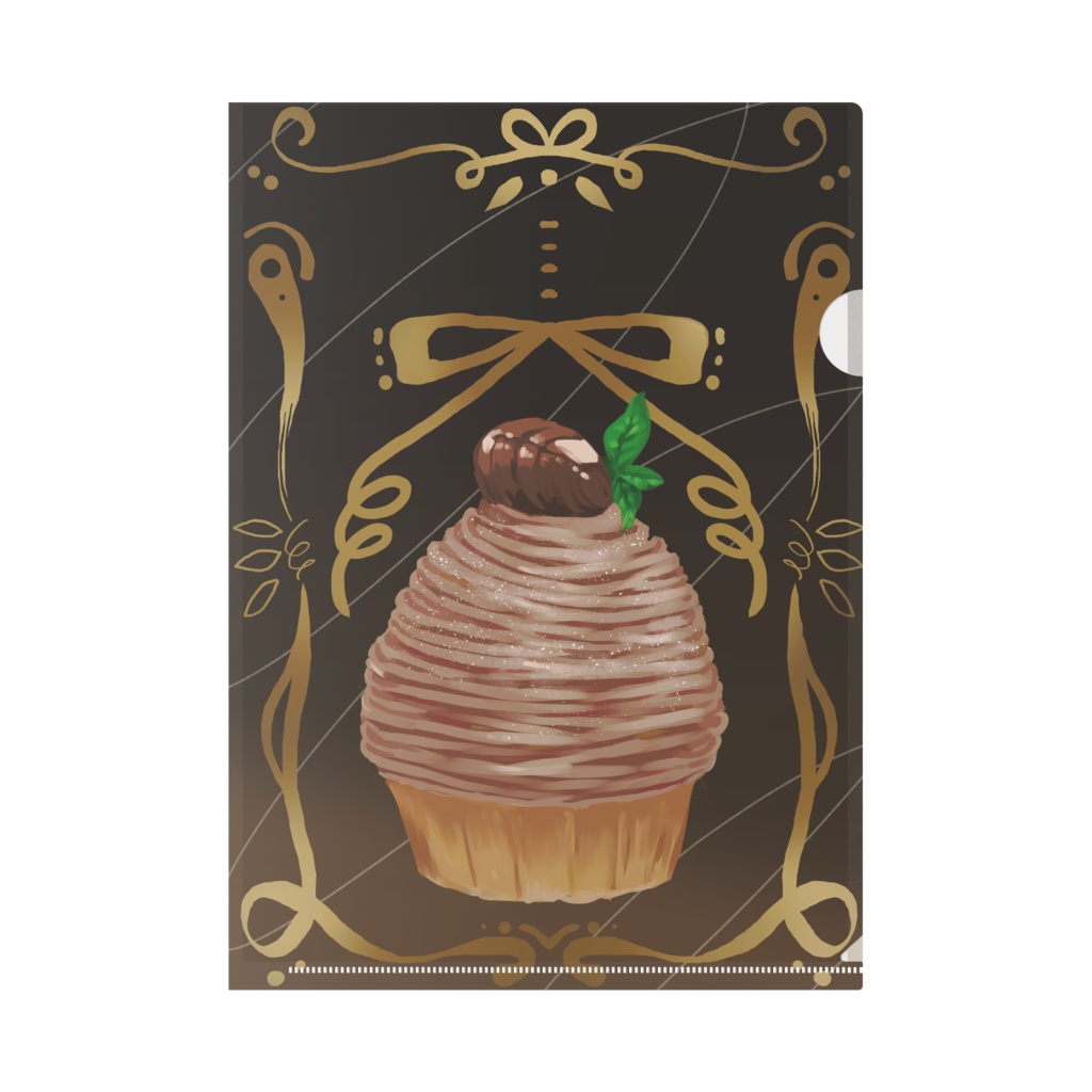 モンブランのクリアファイル