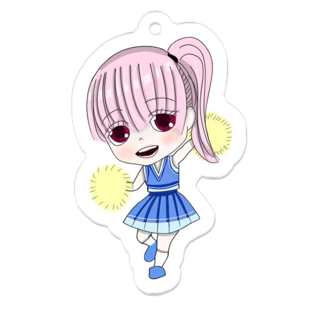 アイドル系のチアガール