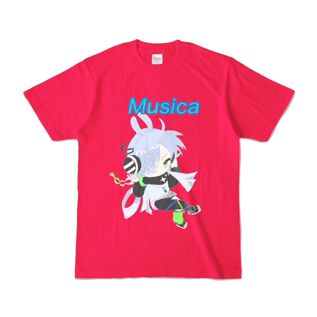 ムジカ君イラストカラーTシャツ