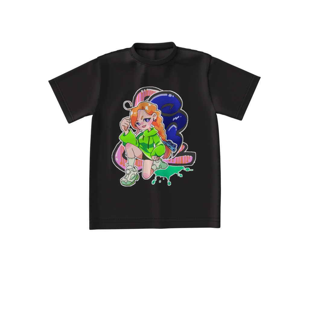 グラフィティビッグシルエットTシャツ