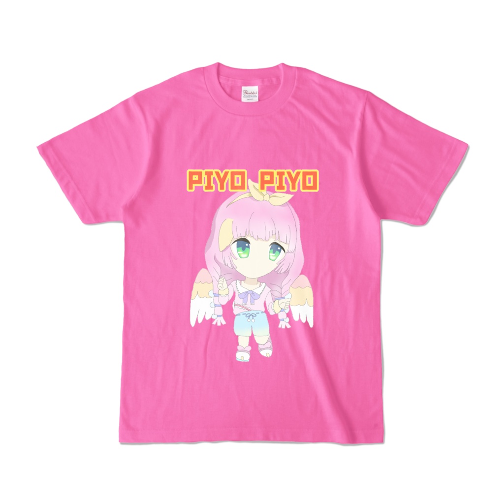 アキクサインコちゃんカラーTシャツ