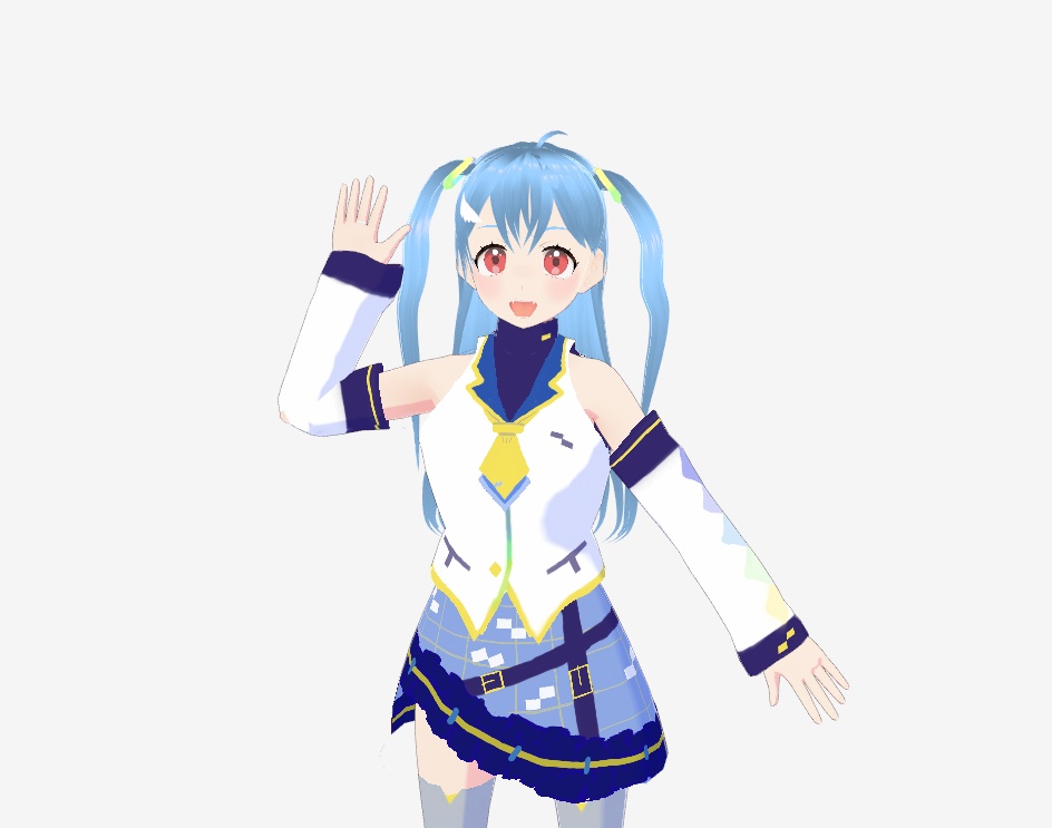 【Vroid】オリジナルキャラクター男の子・女の子+オリジナルTシャツ2種