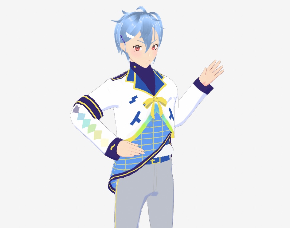 【Vroid】オリジナルキャラクター男の子・女の子+オリジナルTシャツ2種