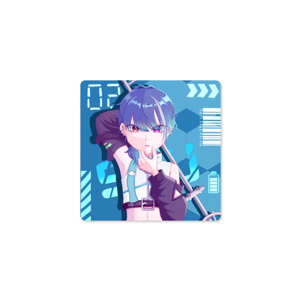 サイバーパンクプレイマット