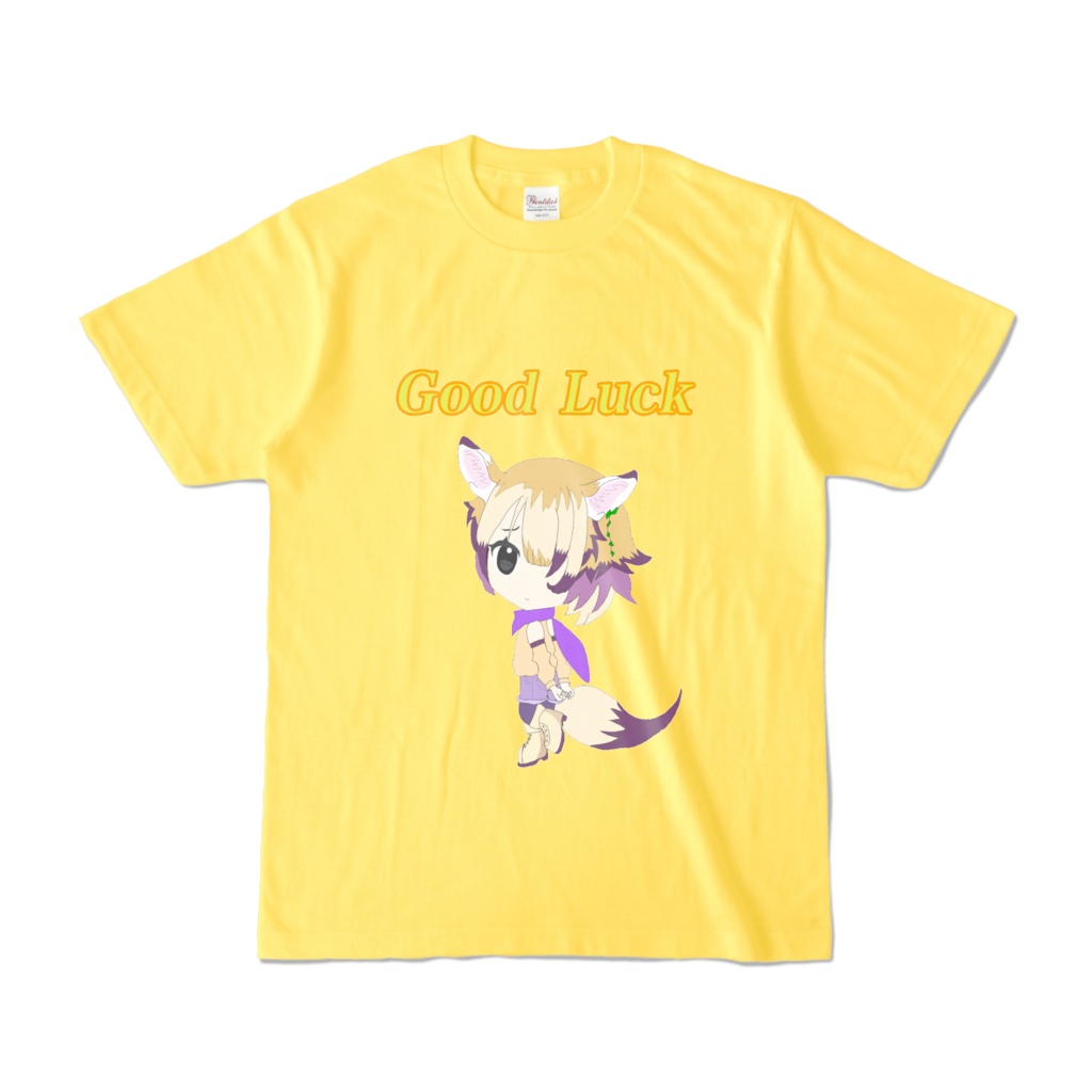 カラーTシャツフェネックちゃんイラスト