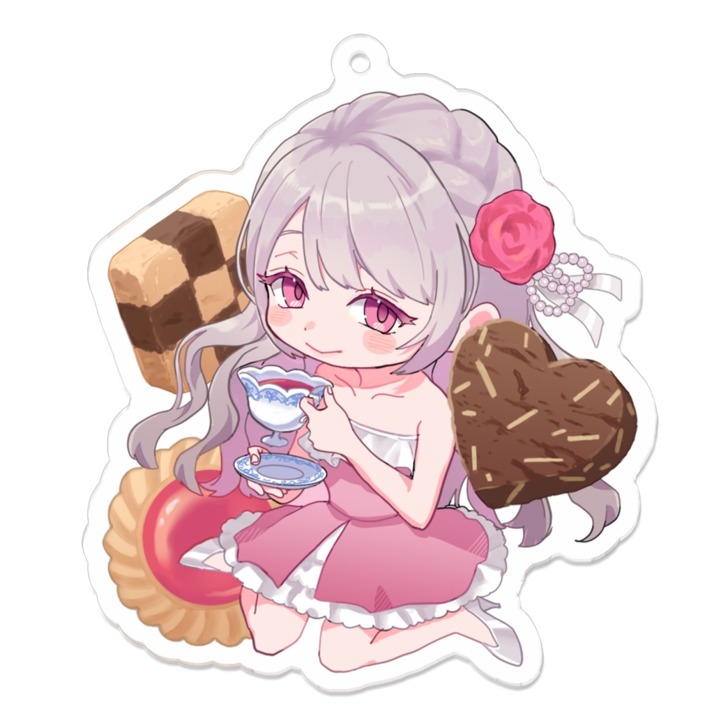 LiLiaちゃんアクキー(ティータイムver)