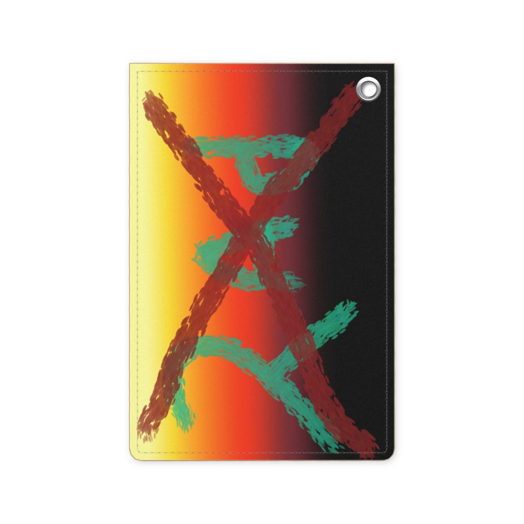 グラフィティ風パスケース