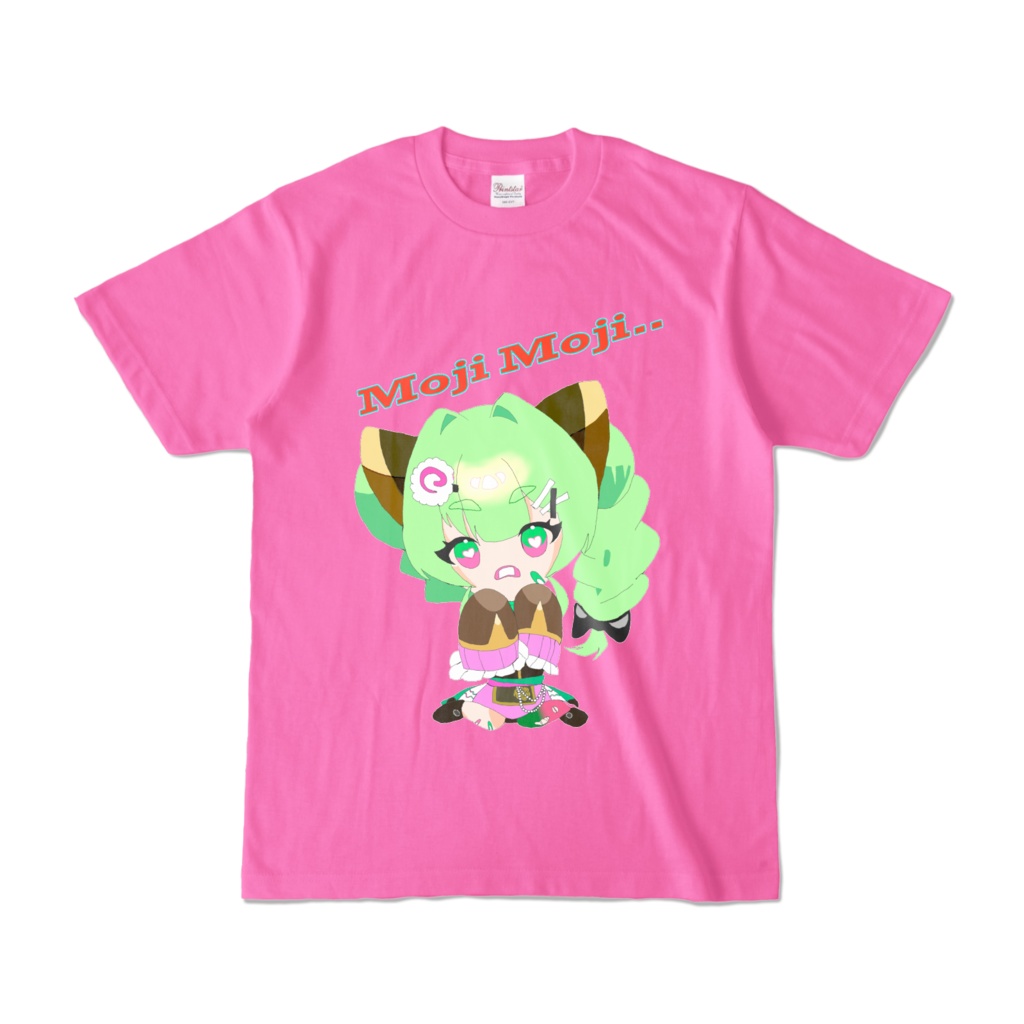 カラーTシャツ牡丹ちゃんイラスト