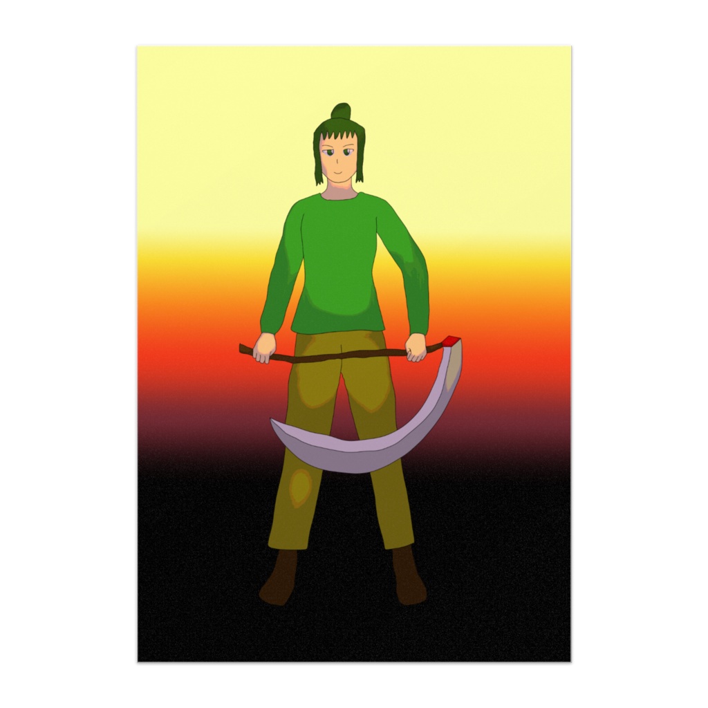 A2パネル、広告斬り魔剣士