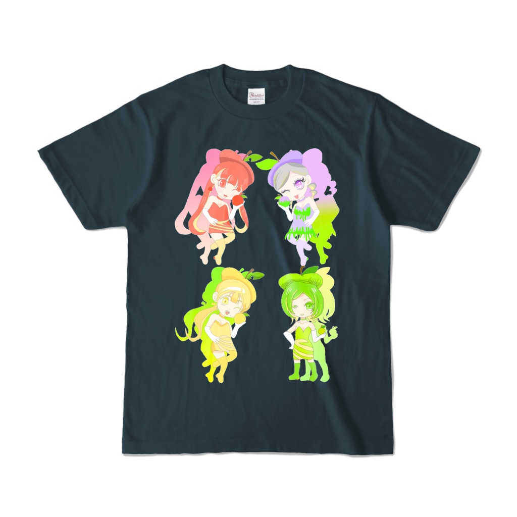 りんごちゃん詰め合わせカラーTシャツ