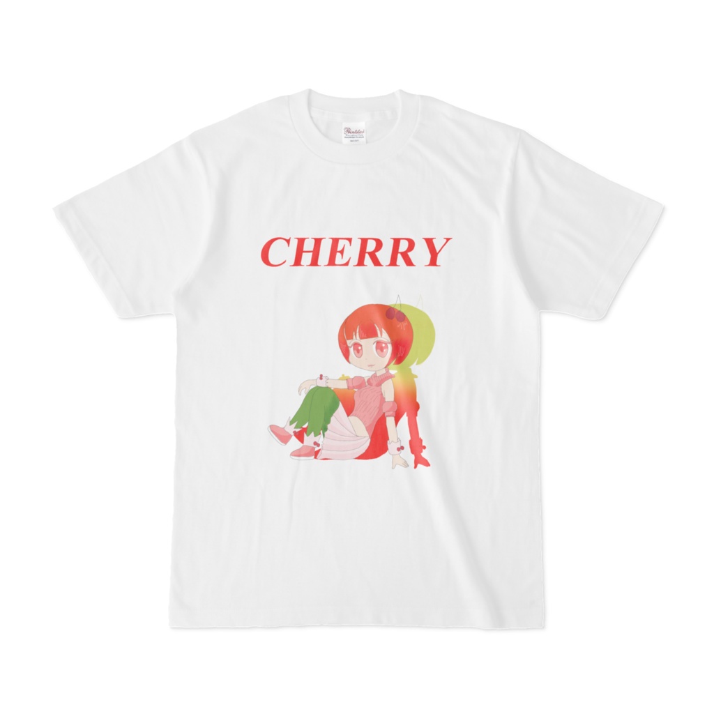 オリジナルTシャツさくらんぼちゃんイラスト