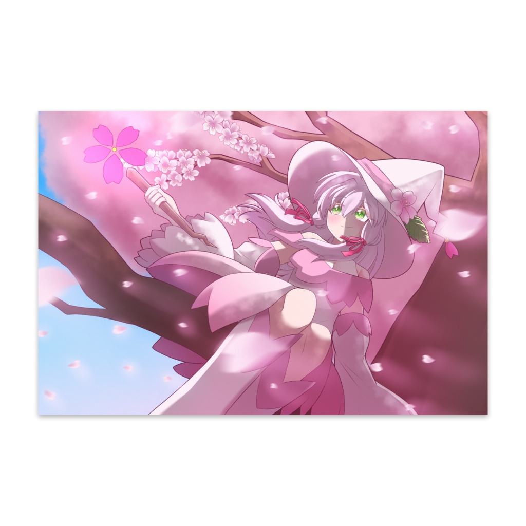 春の訪れ　ポストカード