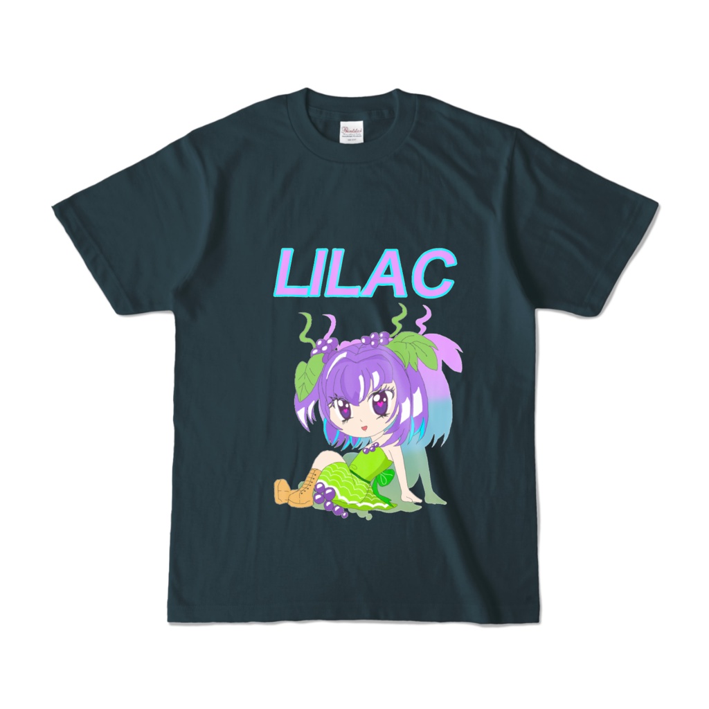カラーTシャツブドウちゃんイラスト
