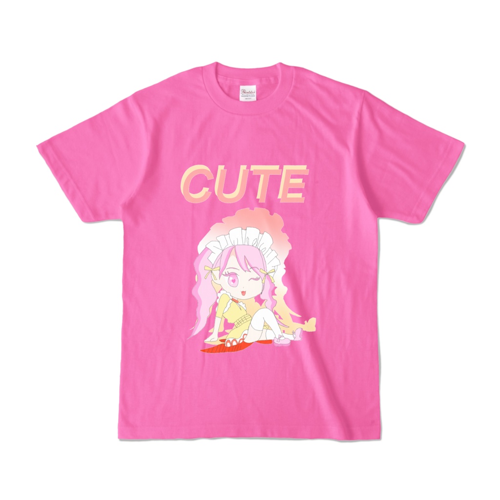 いちごちゃんイラストカラーTシャツ