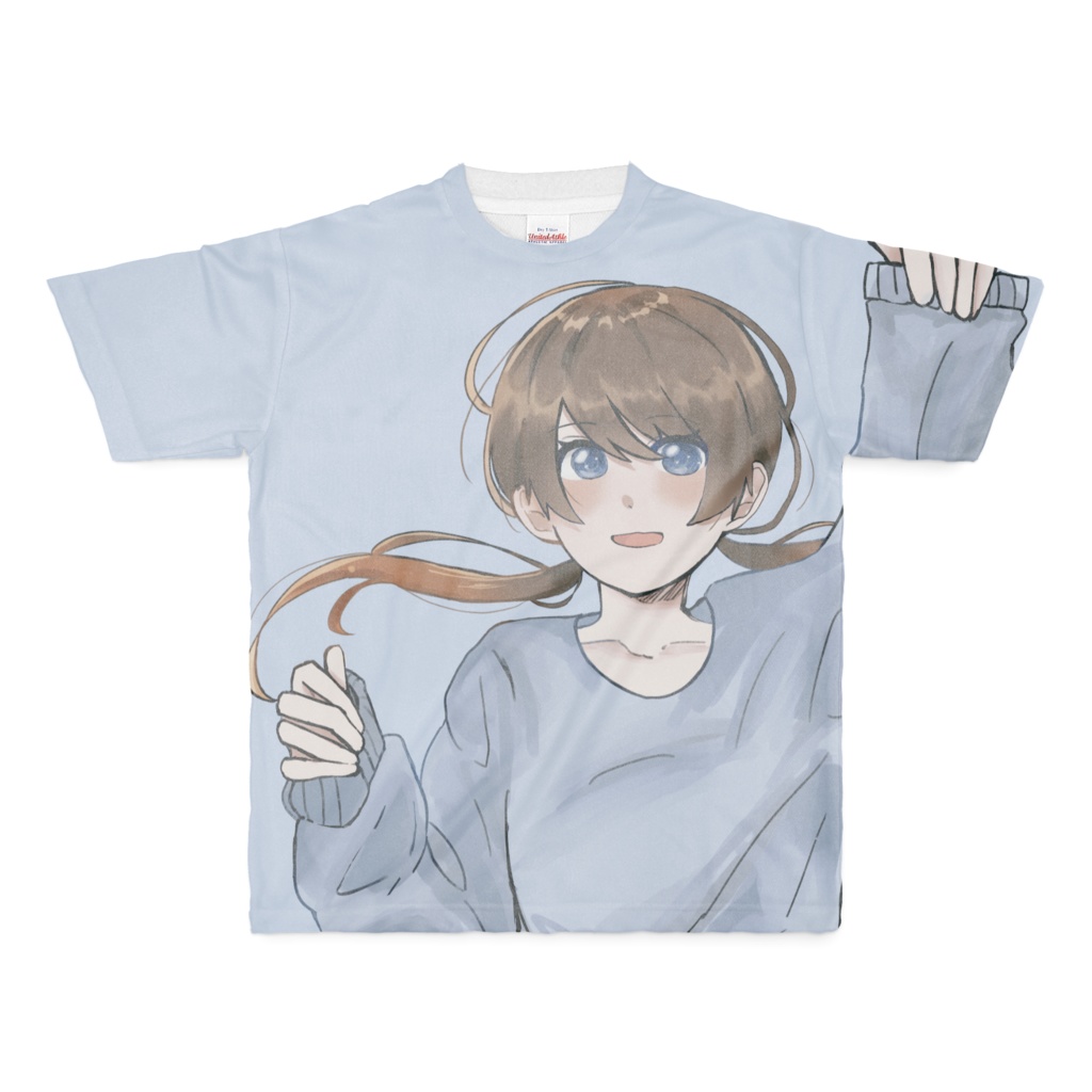 2つ結びの女の子