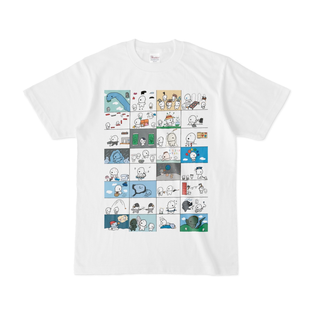 チュンチュン　ランダム白Tシャツ