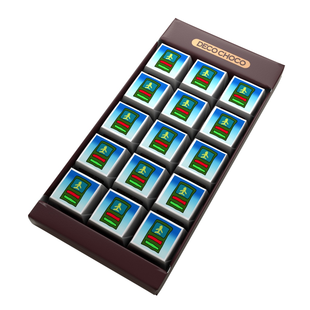 DECOチョコ、カード