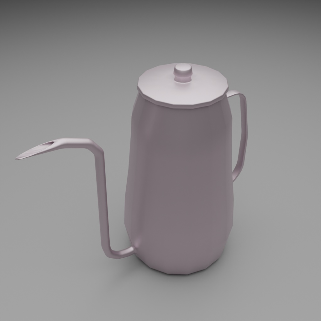 【3D】カフェセット