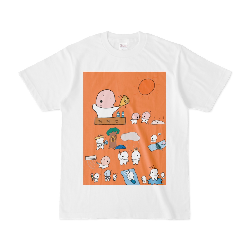 チュンチュンの白Tシャツ3セット