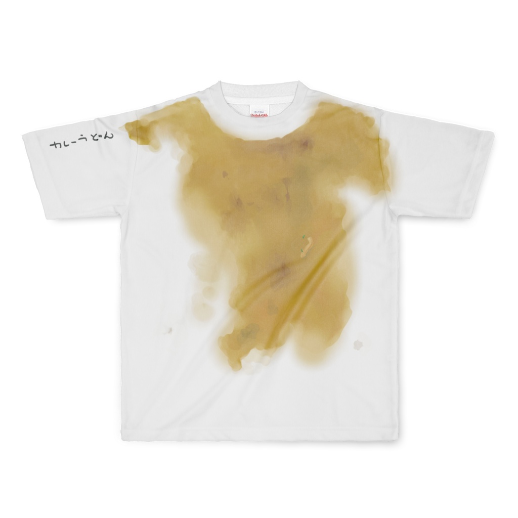 カレーうどん　Tシャツ