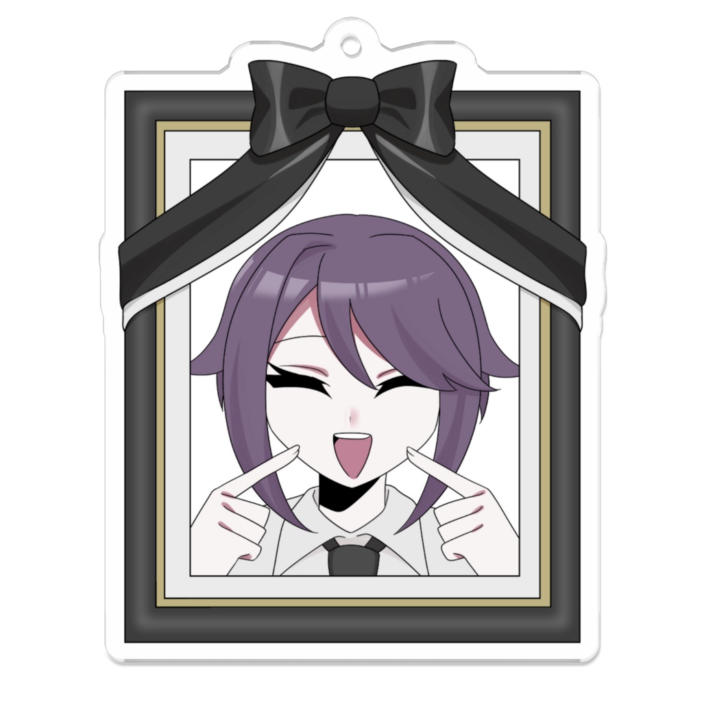 ボクの遺影アクリルキーホルダー