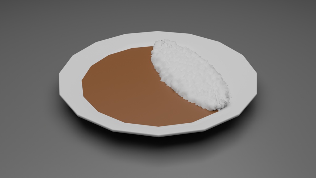 【3D】料理セット