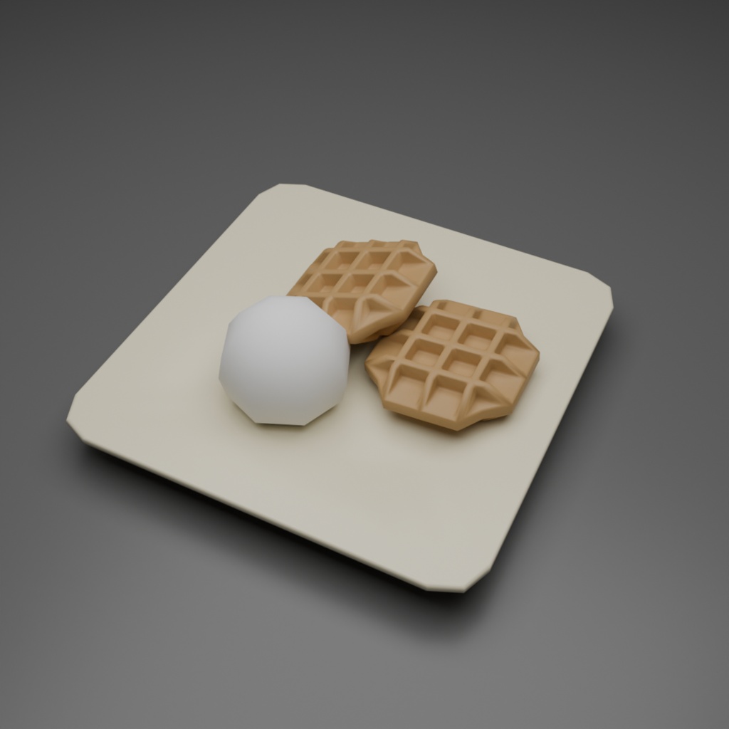 【3D】料理セット