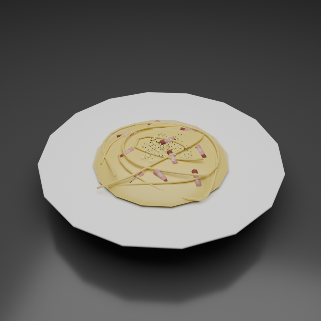 【3D】料理セット
