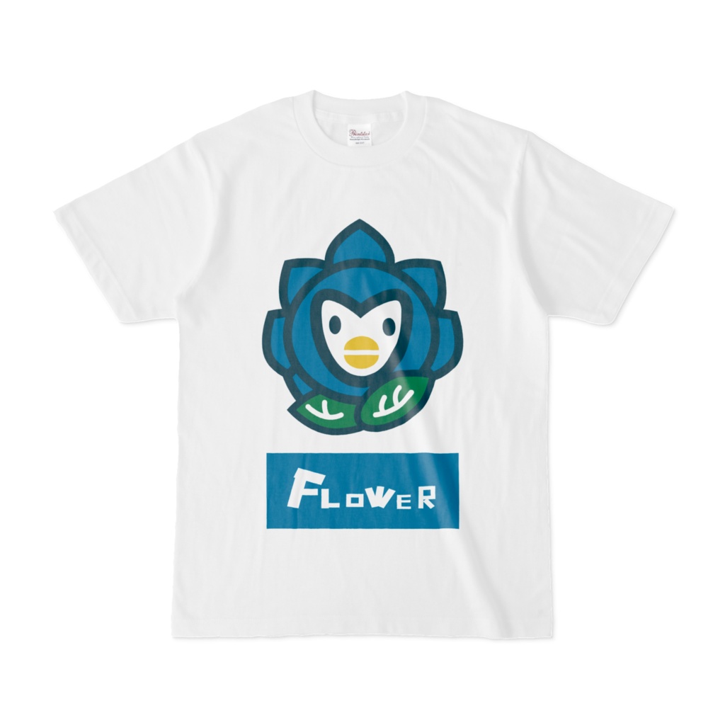 FLOWER ペンギン Tシャツ