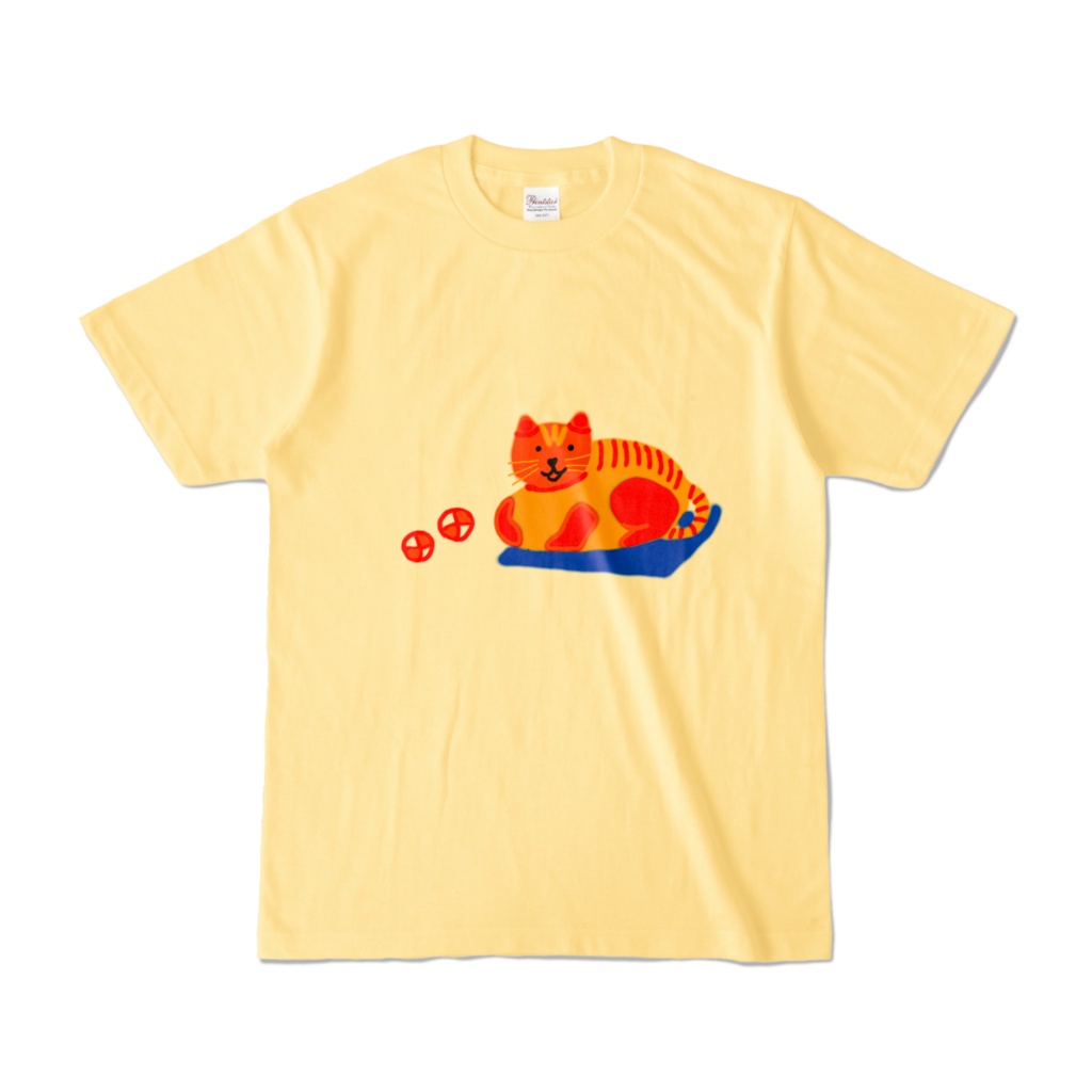 猫とマリ  カラーＴシャツ