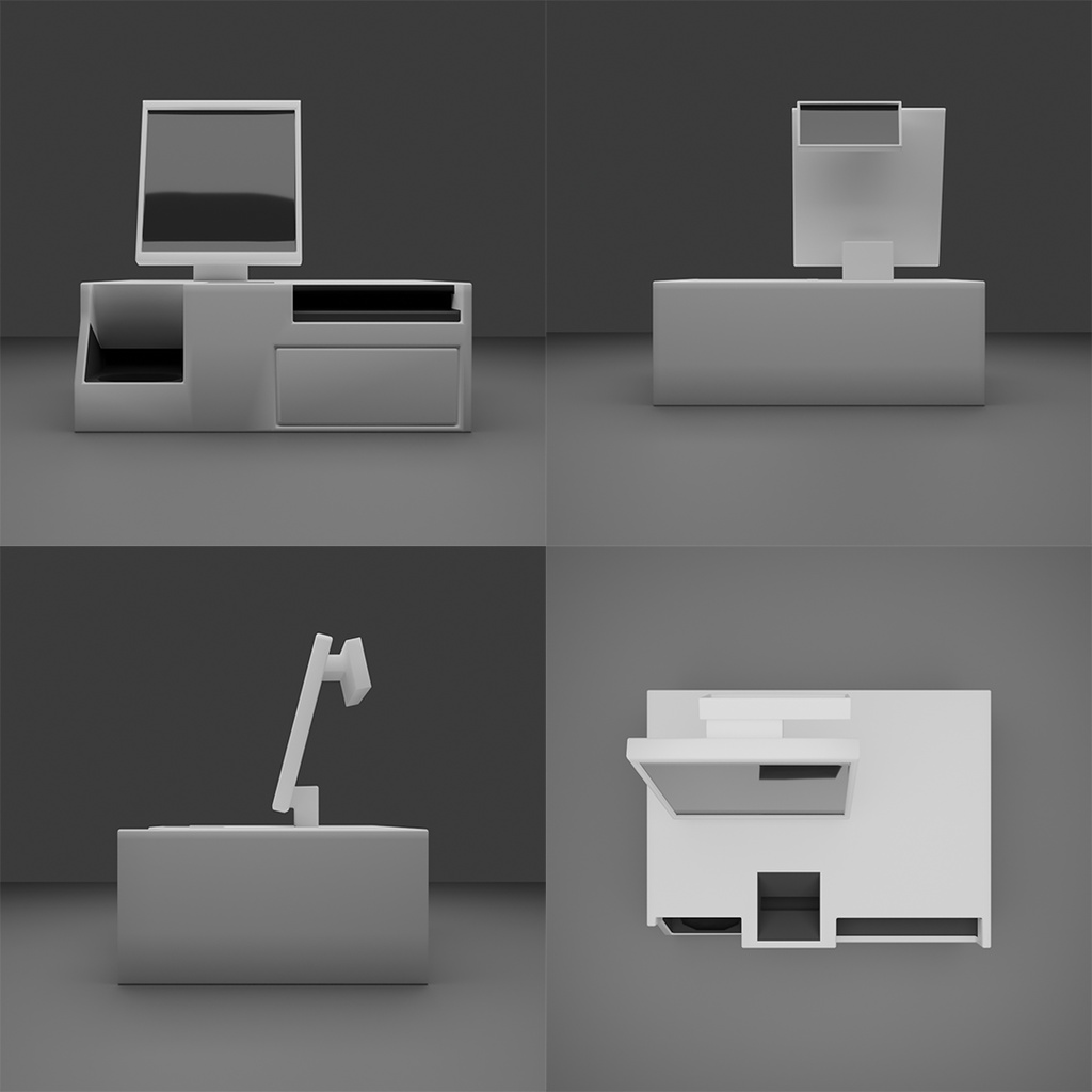 【3D】レジセット