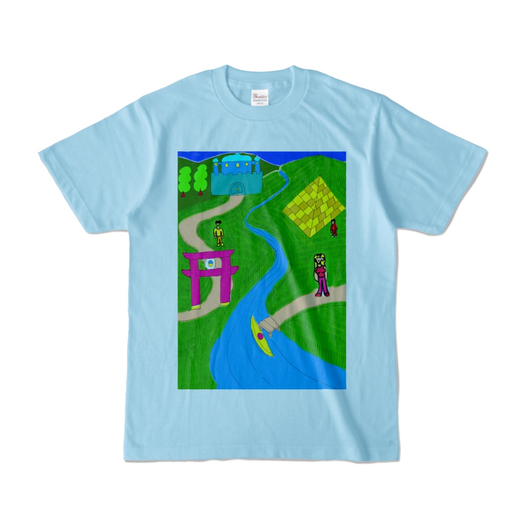 おとぎの国　 カラーＴシャツ