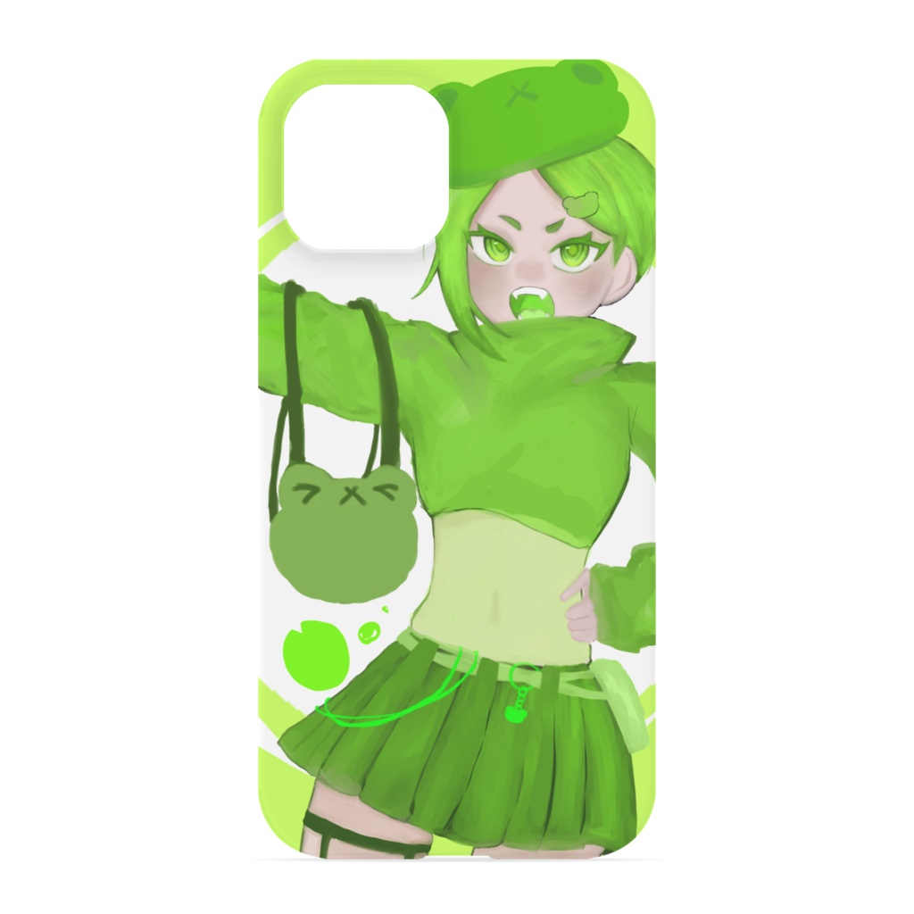 ケロケロスマホカバー
