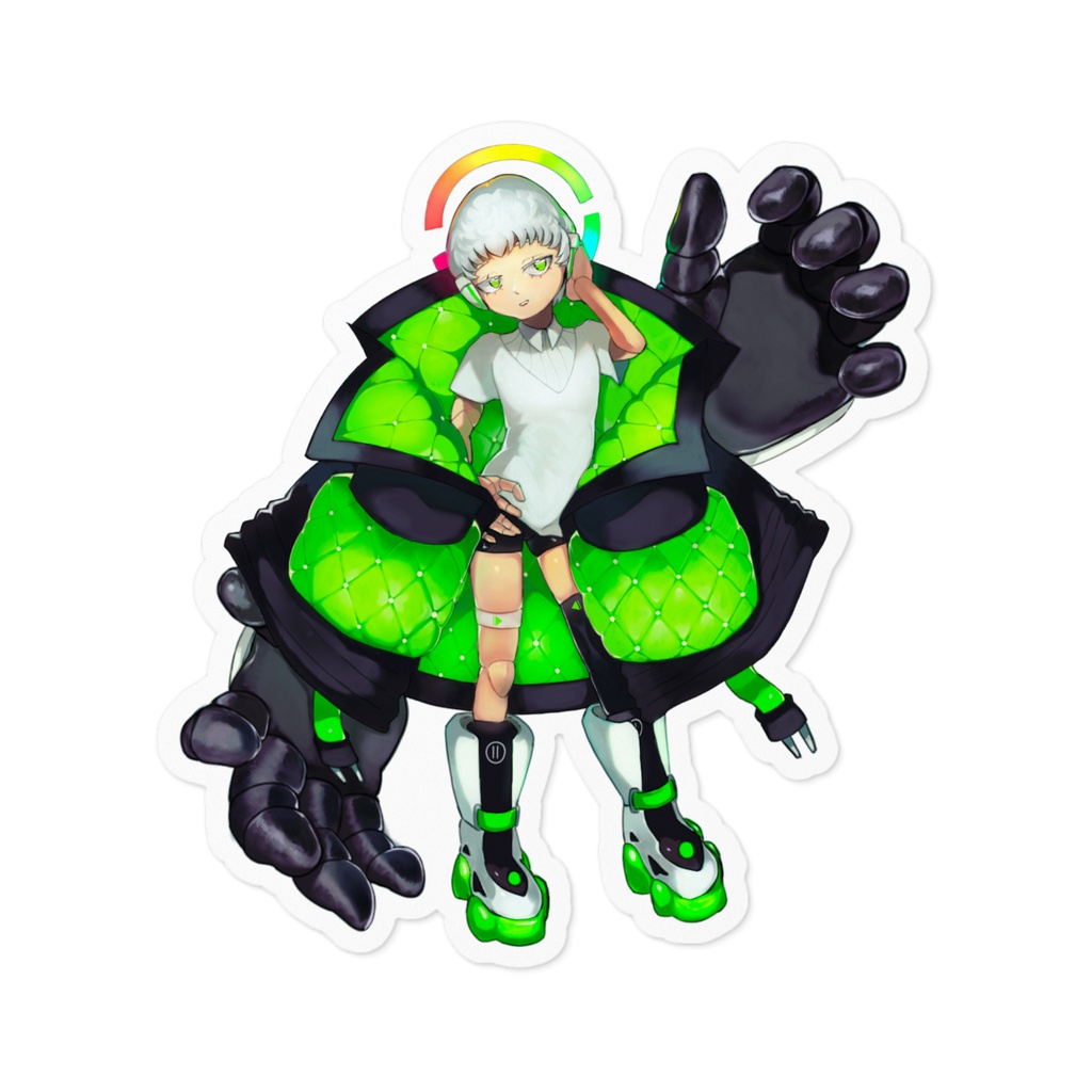 ミライ君ステッカー