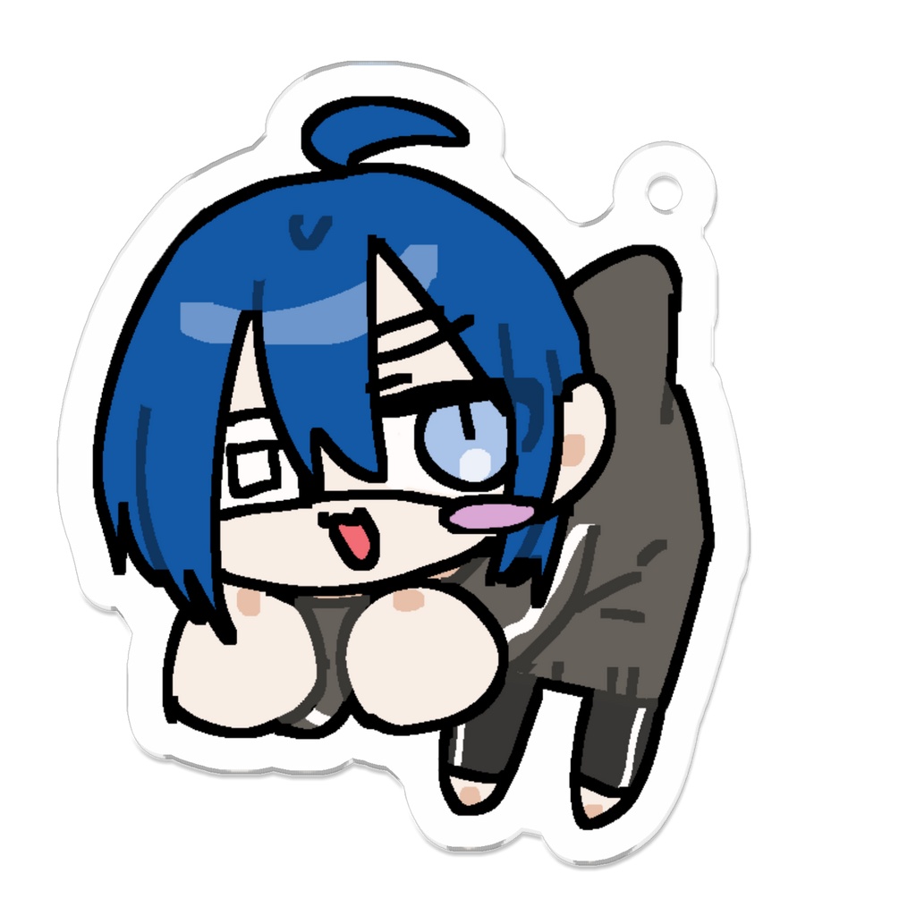 眼帯アクリルキーホルダー