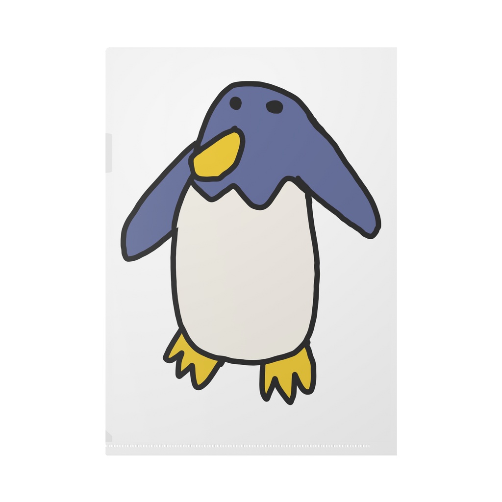 超かわいいペンギンさん クリアファイル