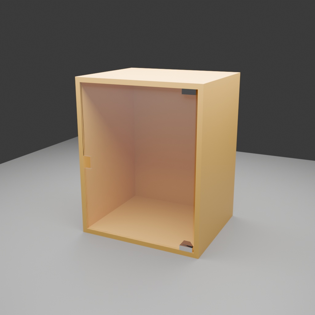 【3D】食器棚(小)セット